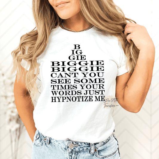 HH132 Biggie Biggie Biggie Full Color DTF Transfer - Pro DTF Transfers