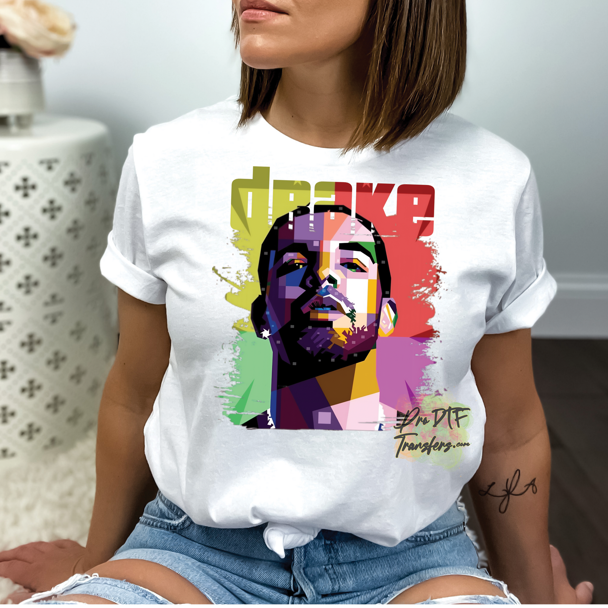 HH191 Drake Full Color DTF Transfer - Pro DTF Transfers