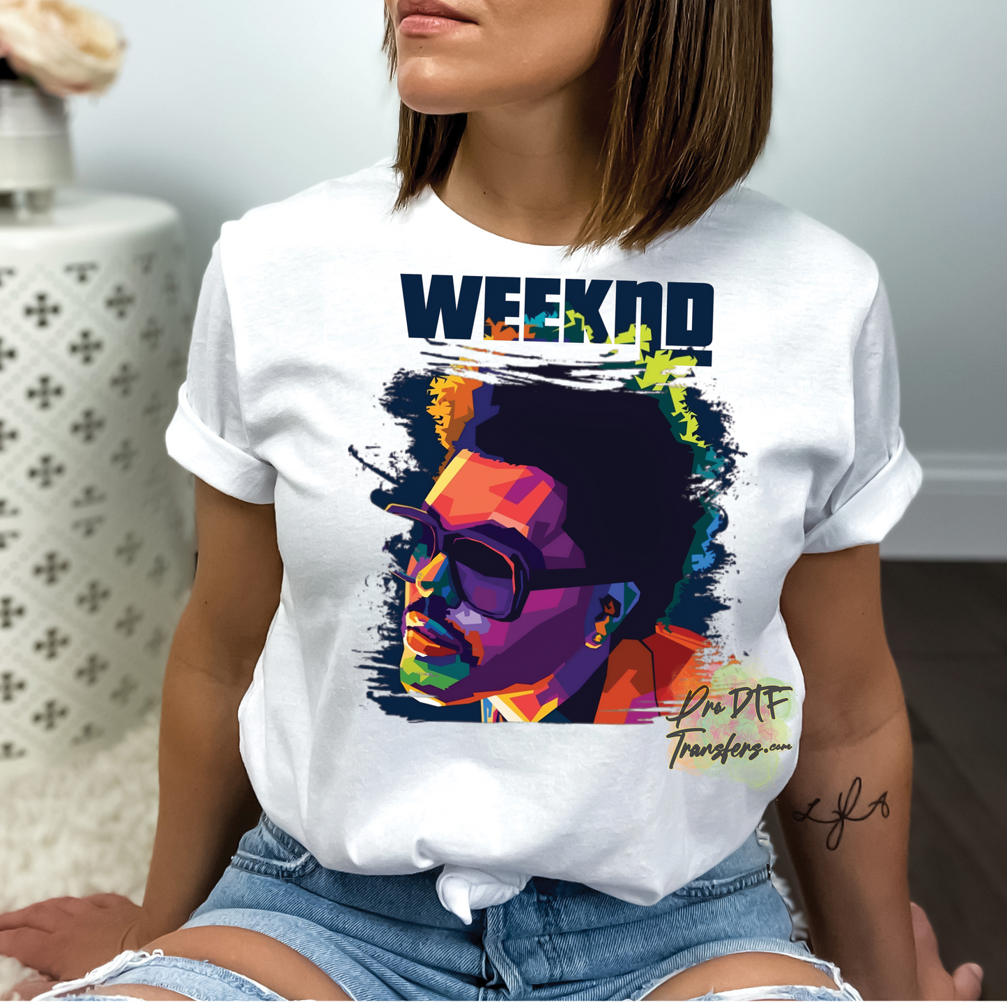 HH192 Weekend Full Color DTF Transfer - Pro DTF Transfers