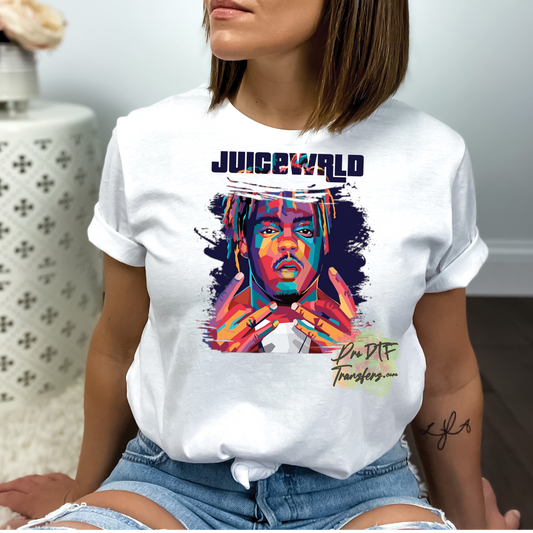 HH194 Juice WRLD Full Color DTF Transfer - Pro DTF Transfers