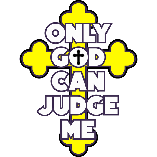 HH81 TuPac Only God Full Color DTF Transfer - Pro DTF Transfers