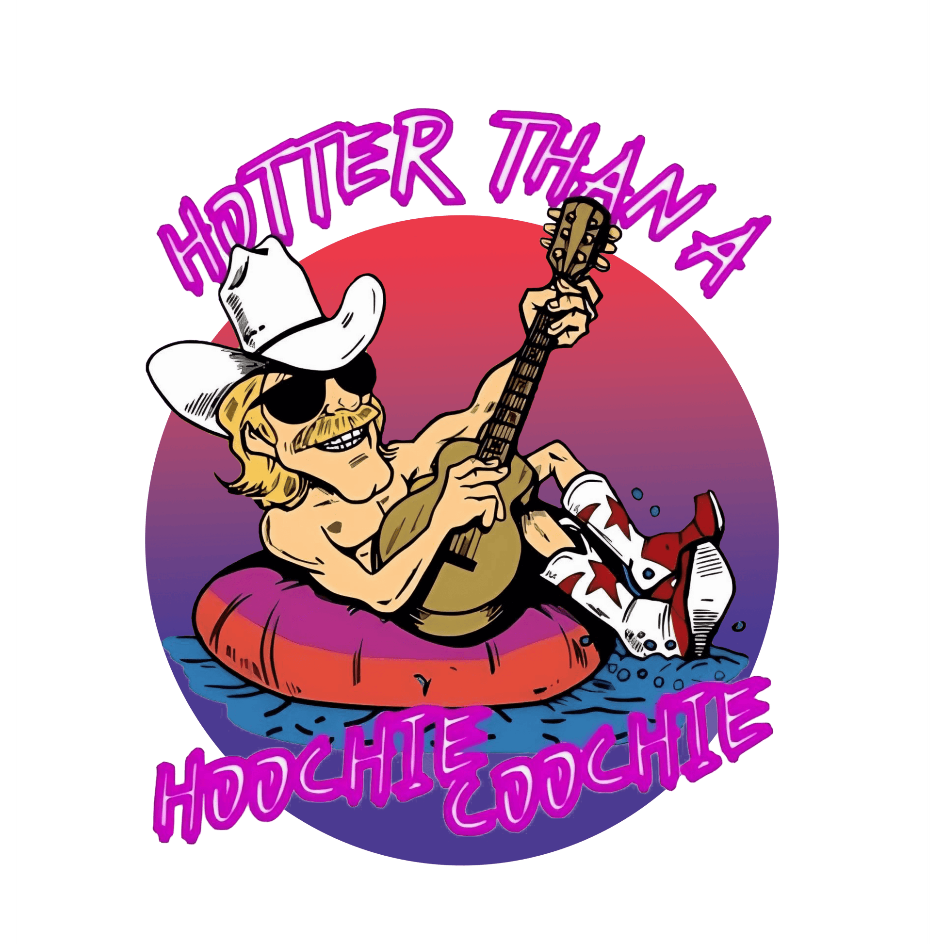 HH94 Hotter Than a Hoochie Full Color DTF Transfer - Pro DTF Transfers