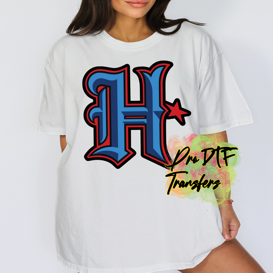 HT48 Houston Full Color DTF Transfer