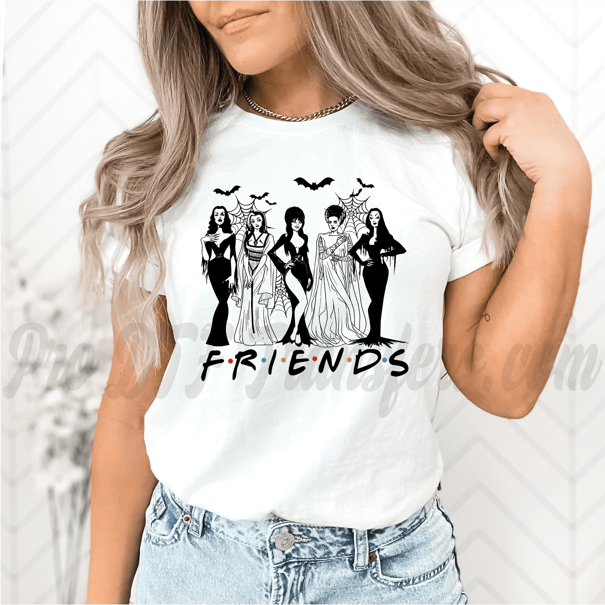 HW24 Halloween Friends Full Color DTF Transfer - Pro DTF Transfers