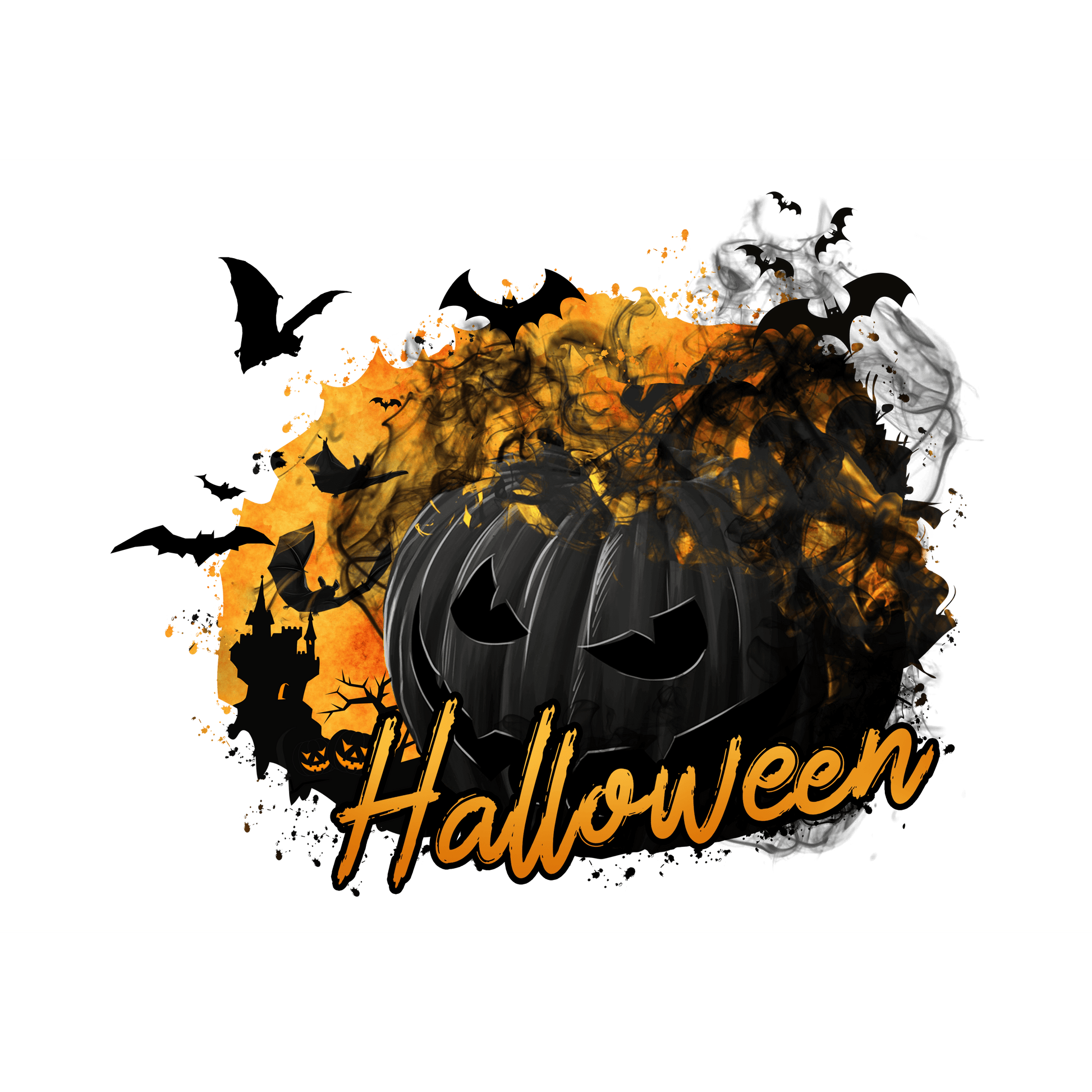 HW268 Halloween Full Color DTF Transfer - Pro DTF Transfers