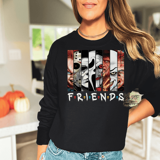 HW3 Halloween Friends Full Color DTF Transfer - Pro DTF Transfers