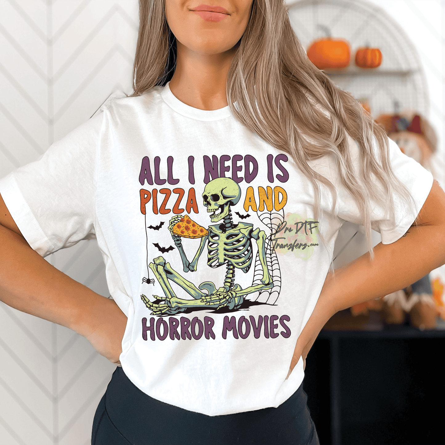 HW311 All I need is Pizza Full Color DTF Transfer - Pro DTF Transfers