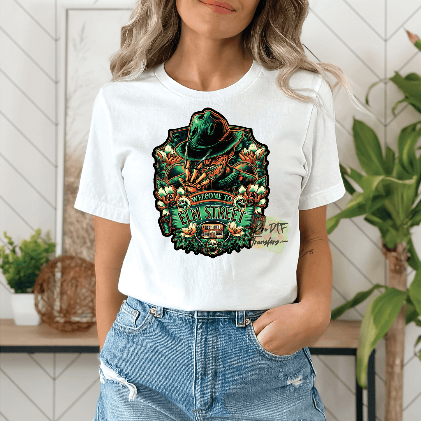 HW321 Elm Street Full Color DTF Transfer - Pro DTF Transfers