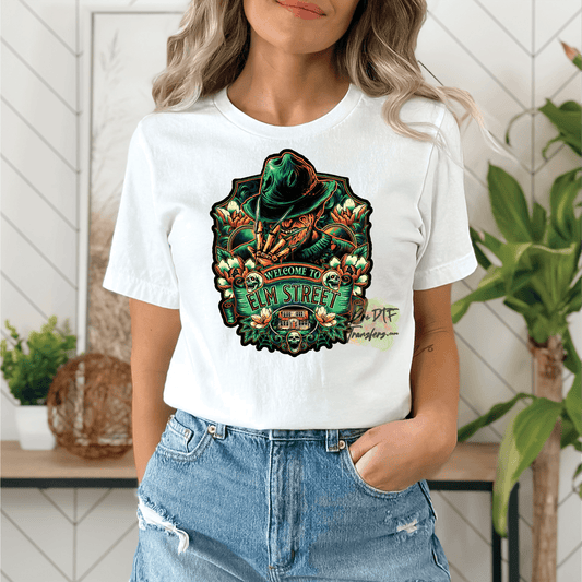HW321 Elm Street Full Color DTF Transfer - Pro DTF Transfers