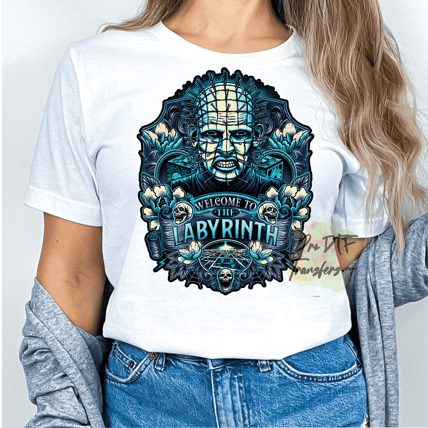 HW328 Welcome to Labyrinth Full Color DTF Transfer - Pro DTF Transfers