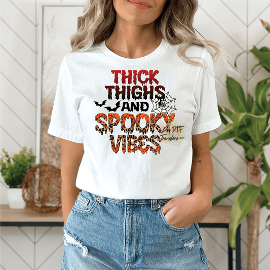 HW331 Thick Thighs Halloween Full Color DTF Transfer - Pro DTF Transfers