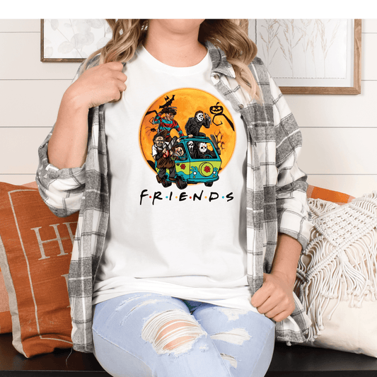HW52 Halloween Friends Full Color DTF Transfer - Pro DTF Transfers