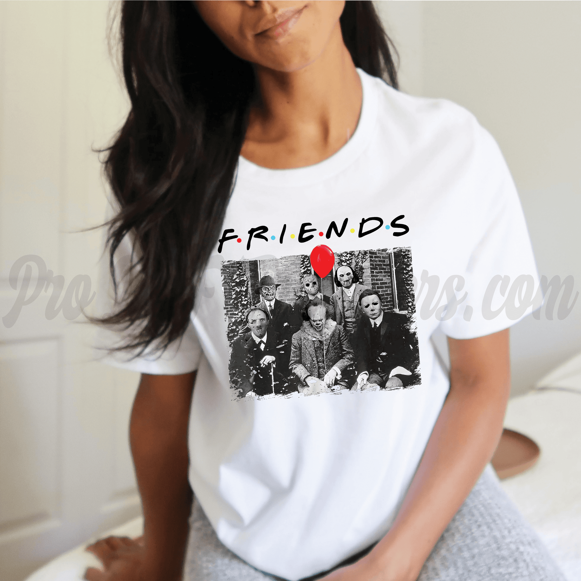 HW54 Halloween Friends Full Color DTF Transfer - Pro DTF Transfers
