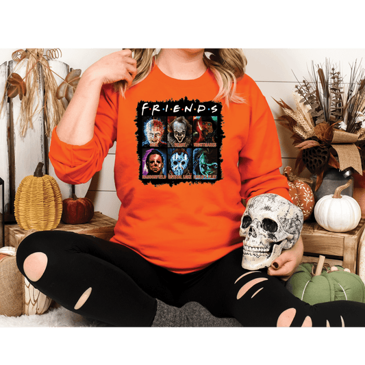 HW59 Halloween Friends Full Color DTF Transfer - Pro DTF Transfers