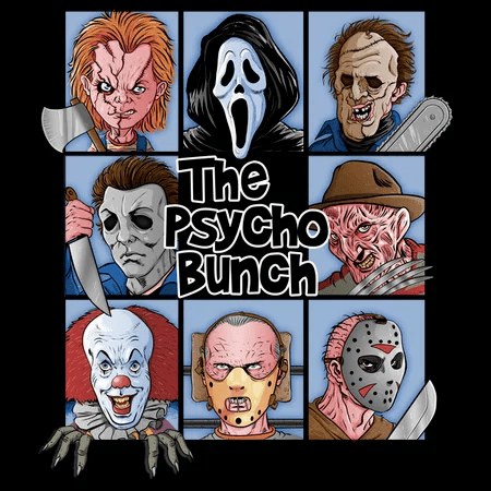 HW60 Psycho Squad Full Color DTF Transfer - Pro DTF Transfers