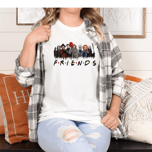 HW70 Halloween Friends Full Color DTF Transfer - Pro DTF Transfers