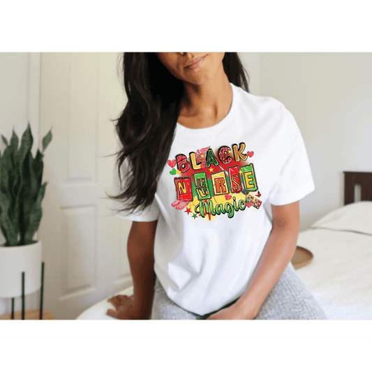 N112 Nurse Magic Full Color DTF Transfer - Pro DTF Transfers