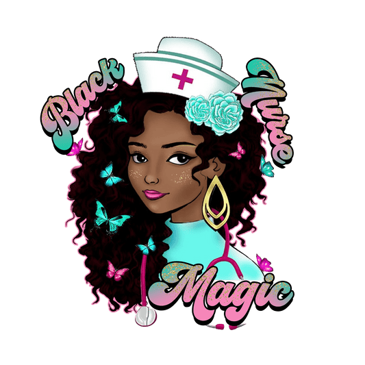 N119 Nurse Magic Full Color DTF Transfer - Pro DTF Transfers