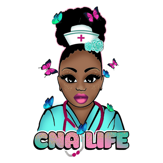 N123 CNA Nurse Full Color DTF Transfer - Pro DTF Transfers