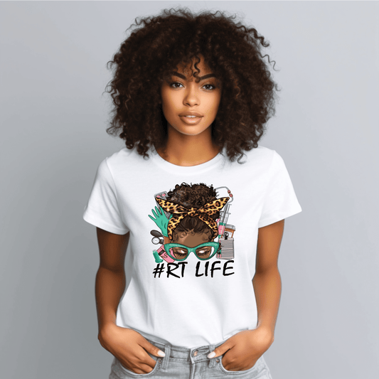N165 RT Nurse Life Full Color DTF Transfer - Pro DTF Transfers