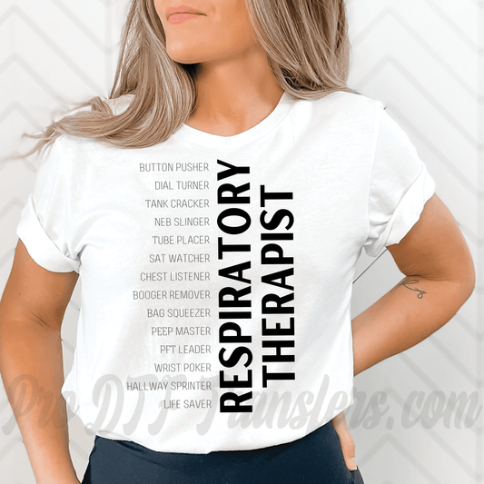 N170 RT Nurse Full Color DTF Transfer - Pro DTF Transfers
