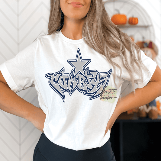 FB1G Graffiti Art Football Teams Full Color DTF Transfer