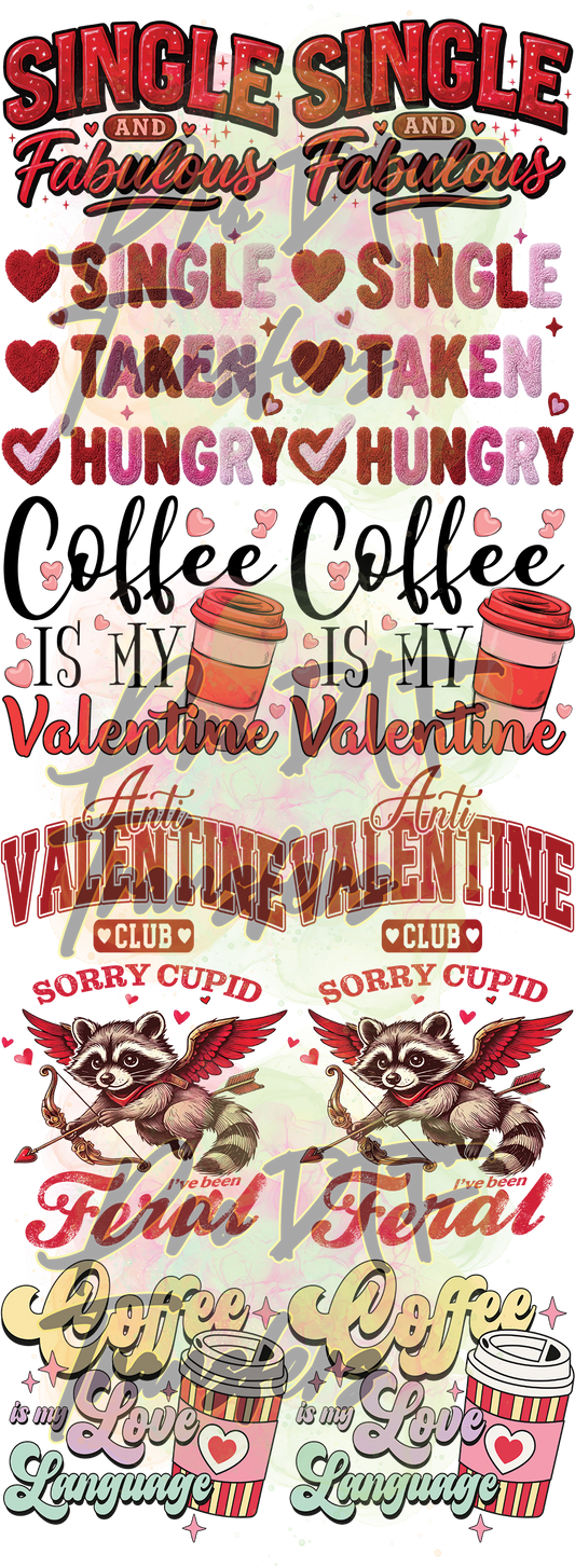 PM-VD4 Valentine's Day Pre Made Gang Sheet