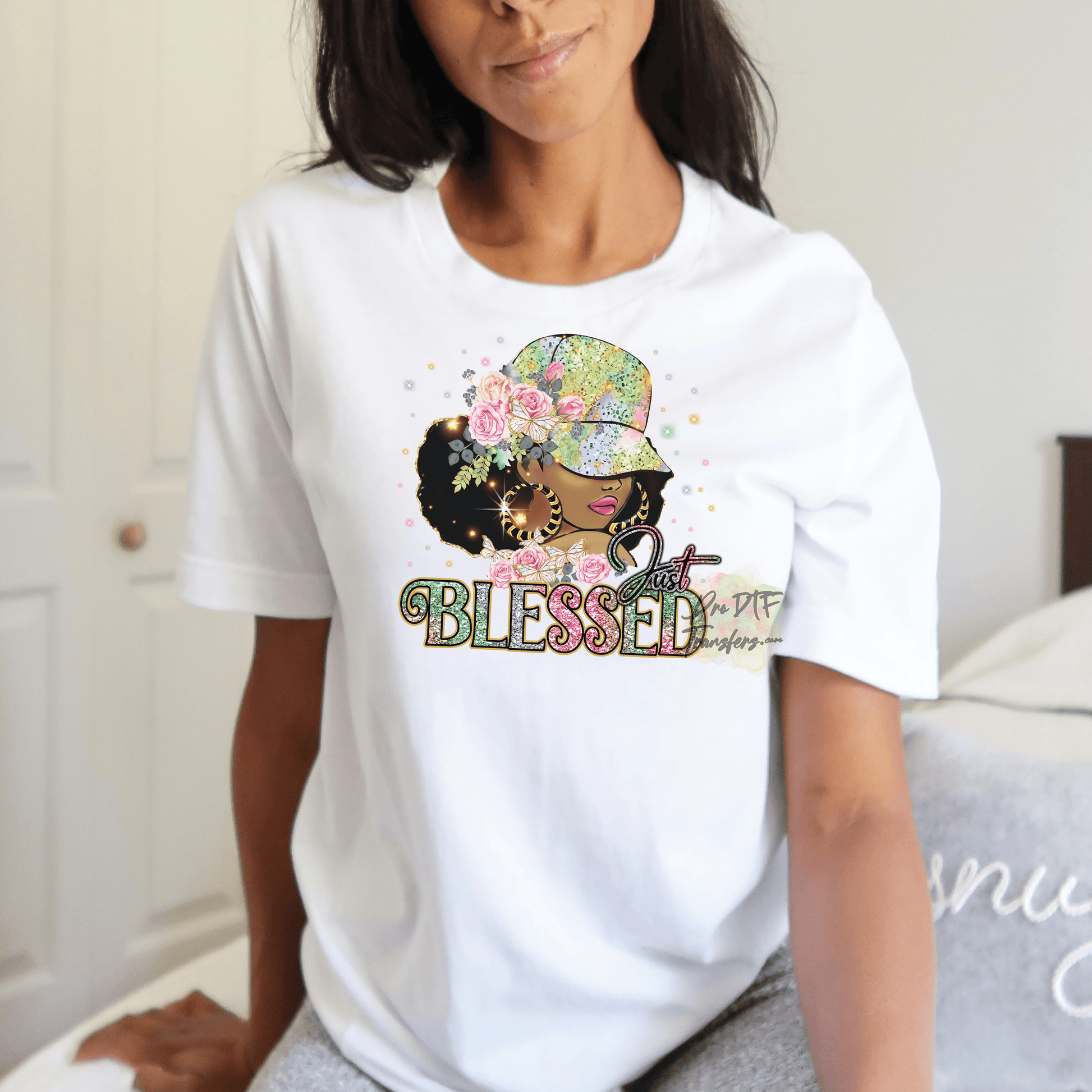 RG2 Blessed Full Color DTF Transfer - Pro DTF Transfers