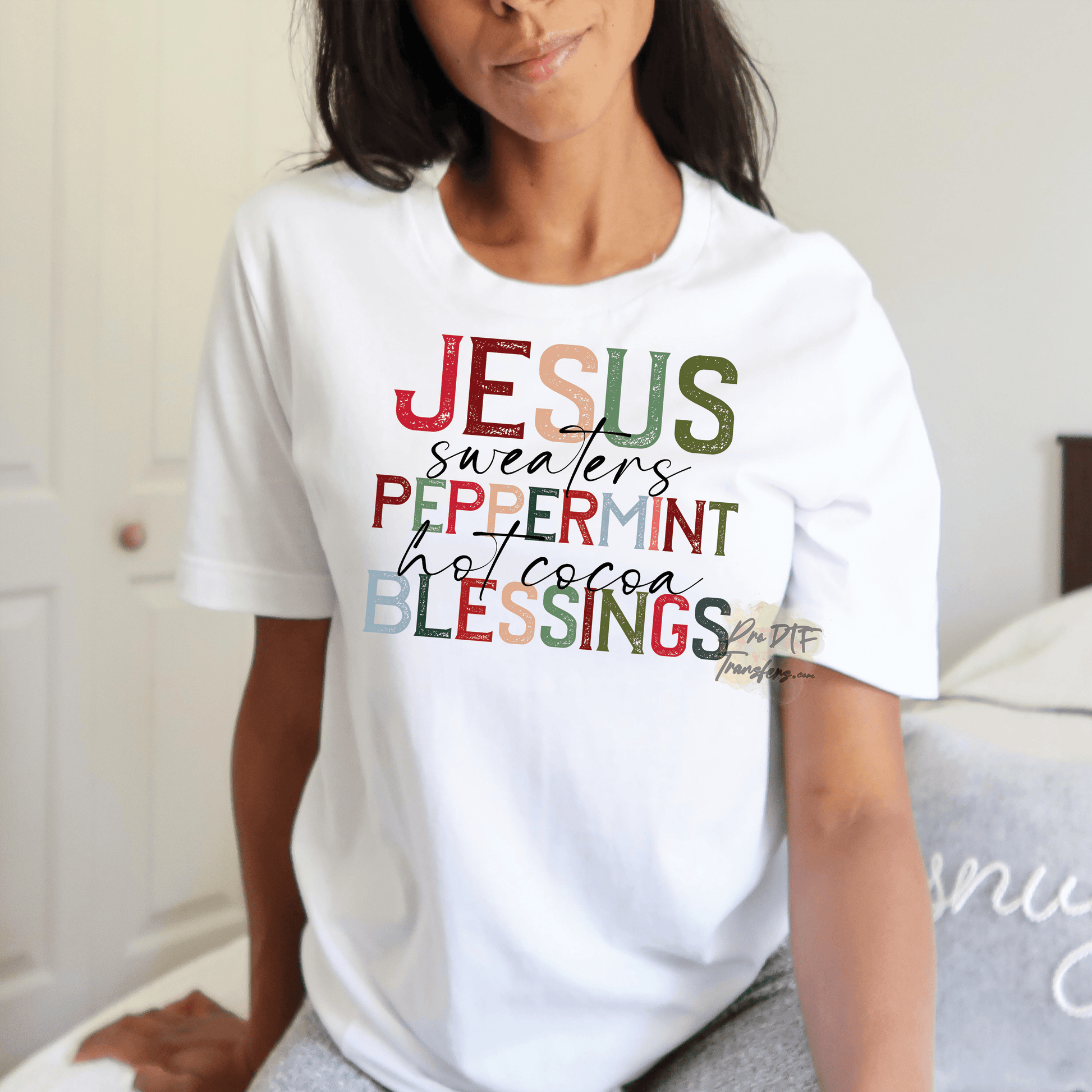RG23 Jesus Full Color DTF Transfer - Pro DTF Transfers