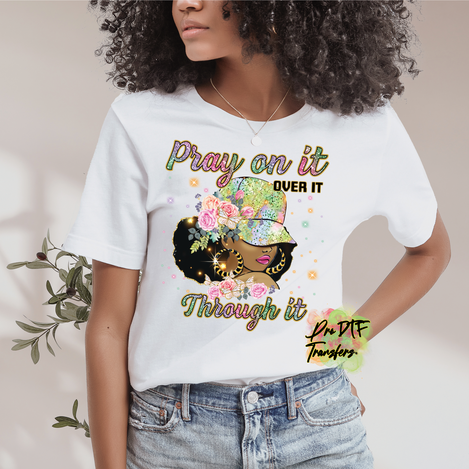 RG49 Pray on It Color DTF Transfer - Pro DTF Transfers