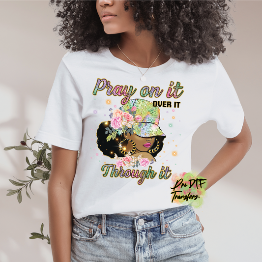 RG49 Pray on It Color DTF Transfer - Pro DTF Transfers