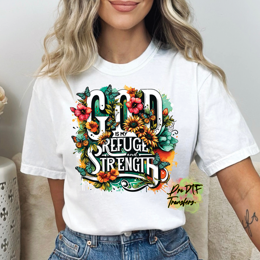 RG63 God Strength Color DTF Transfer - Pro DTF Transfers