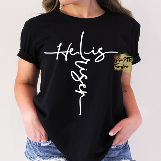 RG65 He is Risen Color DTF Transfer - Pro DTF Transfers
