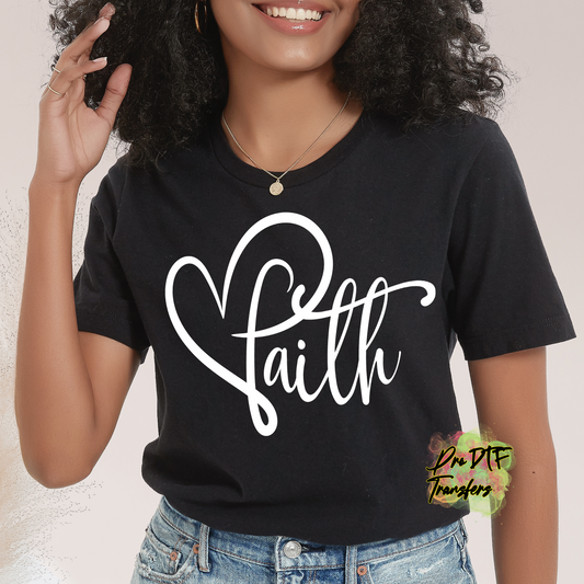 RG70 Faith Wht Full Color DTF Transfer - Pro DTF Transfers