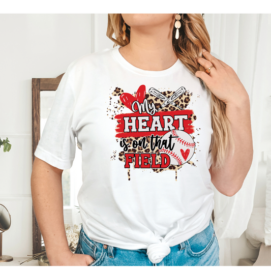 S24 Heart on the Field Full Color DTF Transfer - Pro DTF Transfers