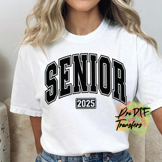 SR30 Senior 2025 Full Color DTF Transfer