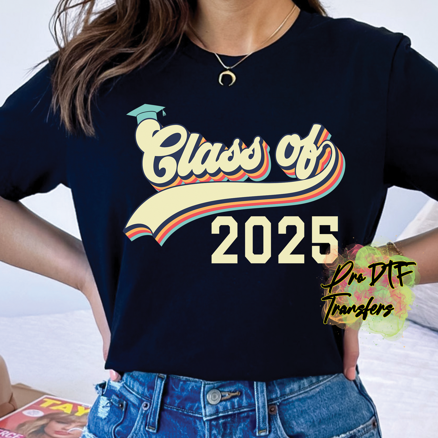 SR31 Retro Senior 2025 Full Color DTF Transfer