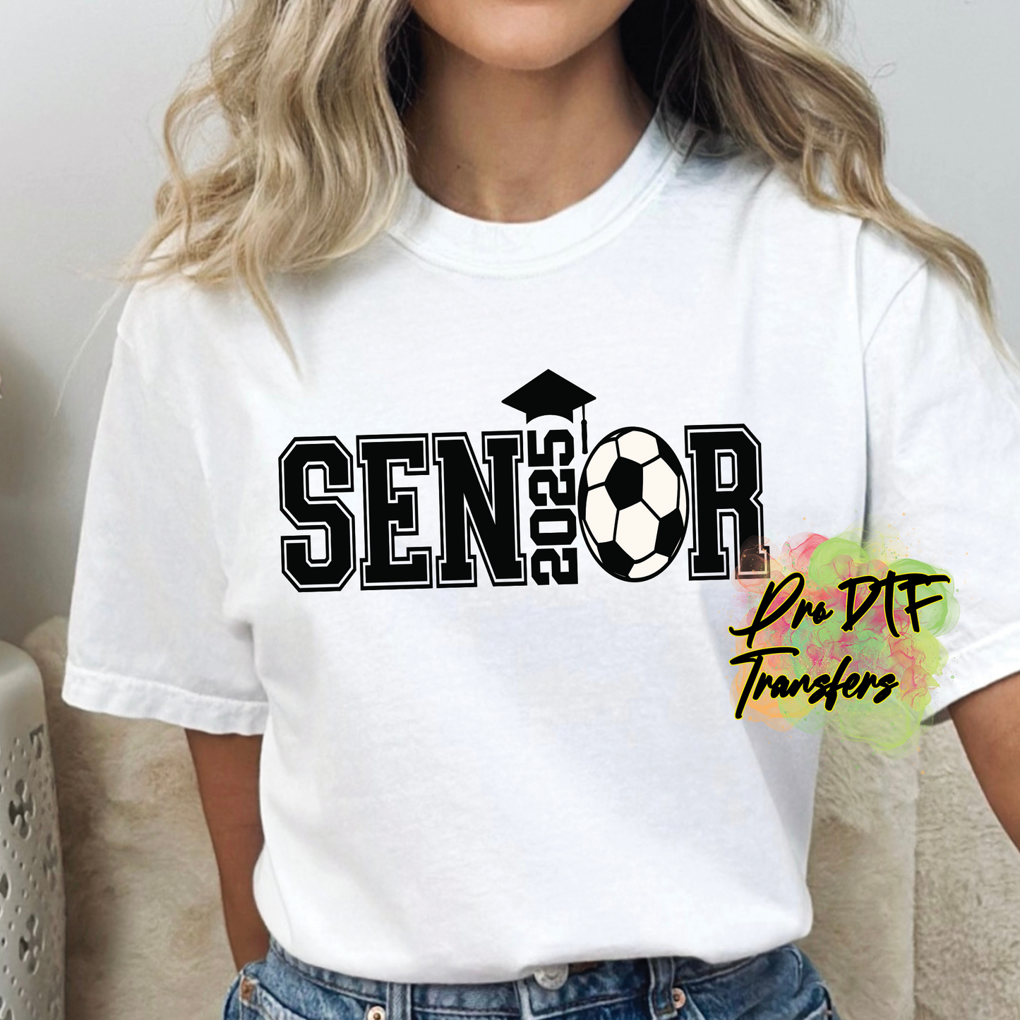SR41 Senior 2025 Soccer Full Color DTF Transfer
