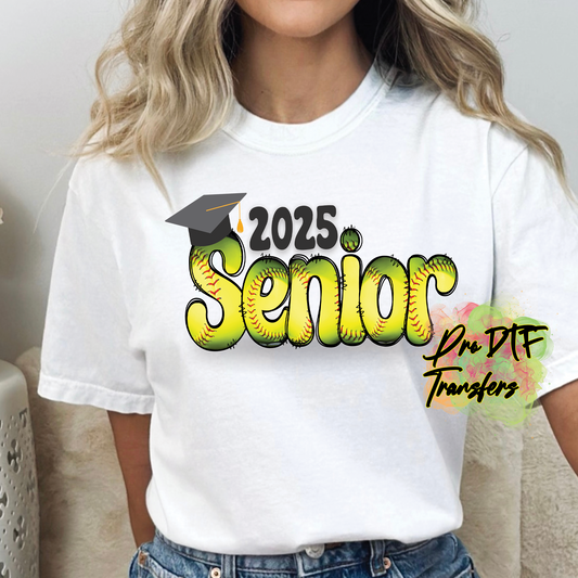 SR44 Senior 2025 Softball Full Color DTF Transfer
