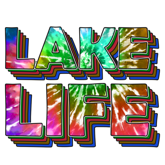 SV38 Lake Life Full Color DTF Transfer - Pro DTF Transfers