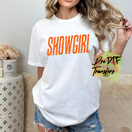 TS124 Taylor Swift Showgirl Full Color DTF Transfer