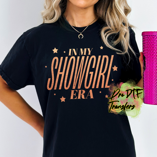 TS145 In My Showgirl Sparkle Full Color DTF Transfer