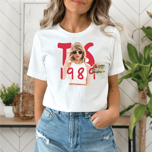 TS32 Taylor Swift 1989 Full Color DTF Transfer - Pro DTF Transfers