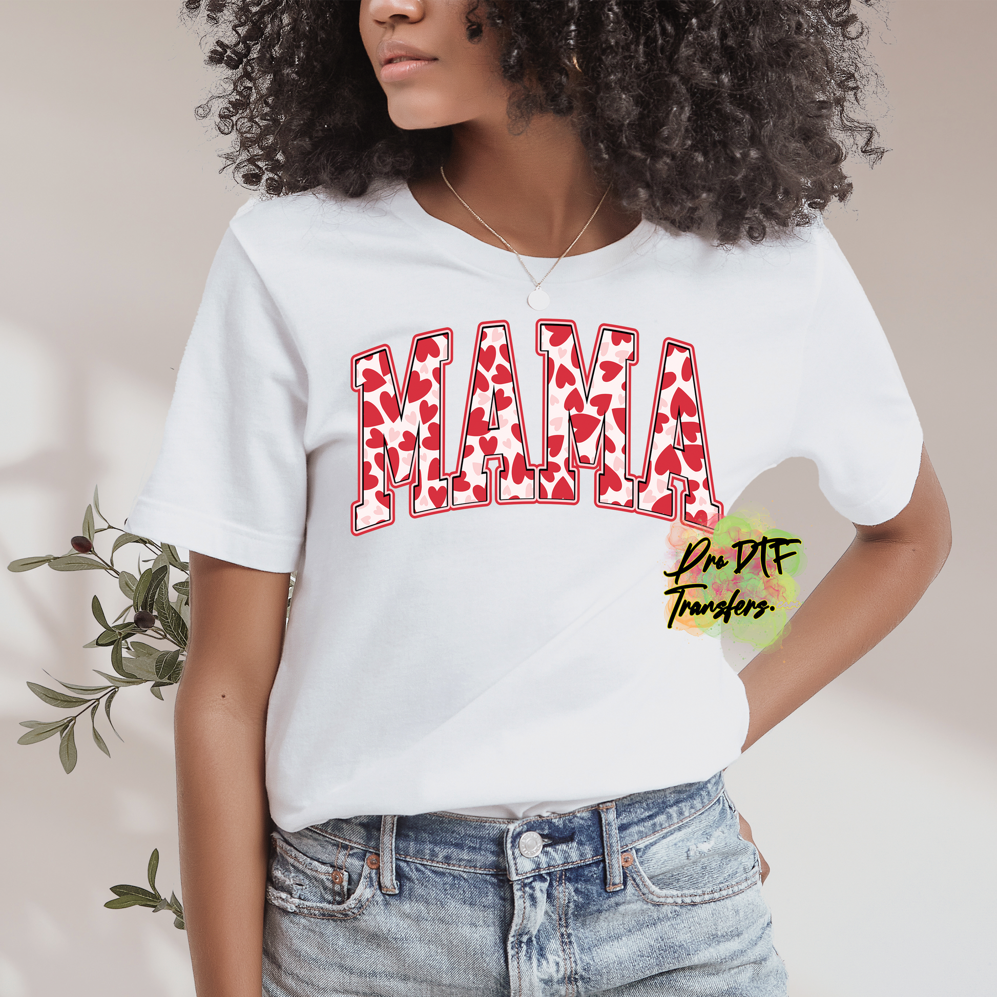 VD330 Mama Varsity Retro Full Color DTF Transfer - Pro DTF Transfers