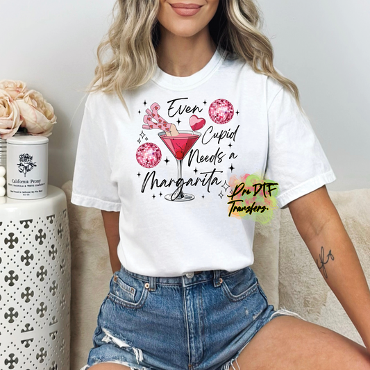 VD334 Cupid Margarita Full Color DTF Transfer - Pro DTF Transfers