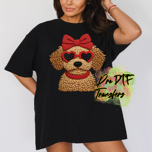 VD366 Doodle Valentine Full Color DTF Transfer