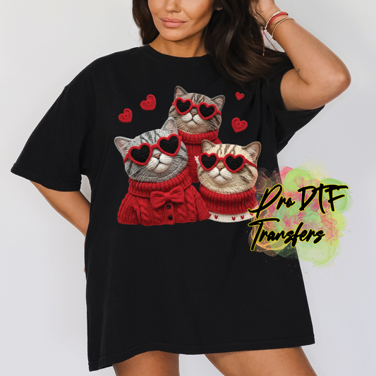 VD367 Cat Valentine Full Color DTF Transfer