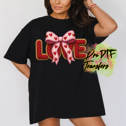 VD372 Love Valentine Full Color DTF Transfer