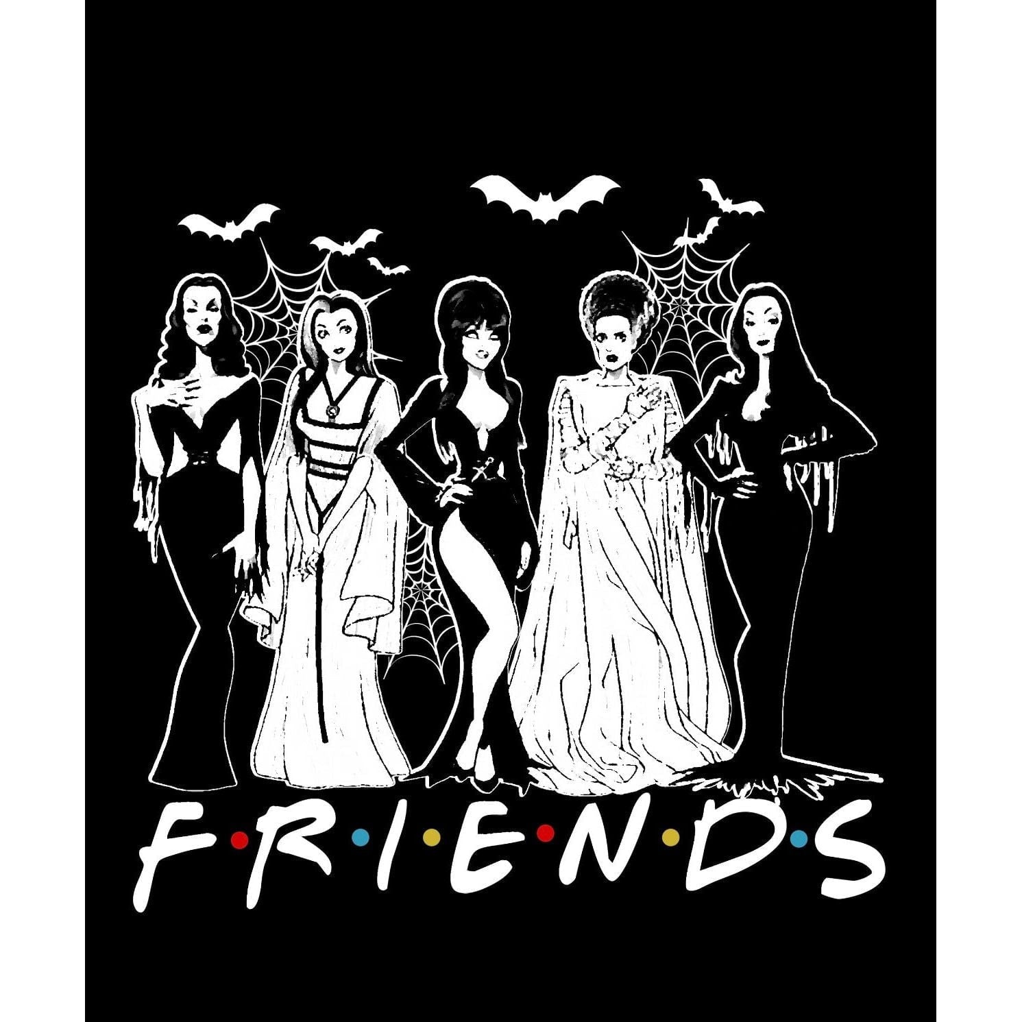 HW25 Halloween FriendsFull Color DTF Transfer - Pro DTF Transfers