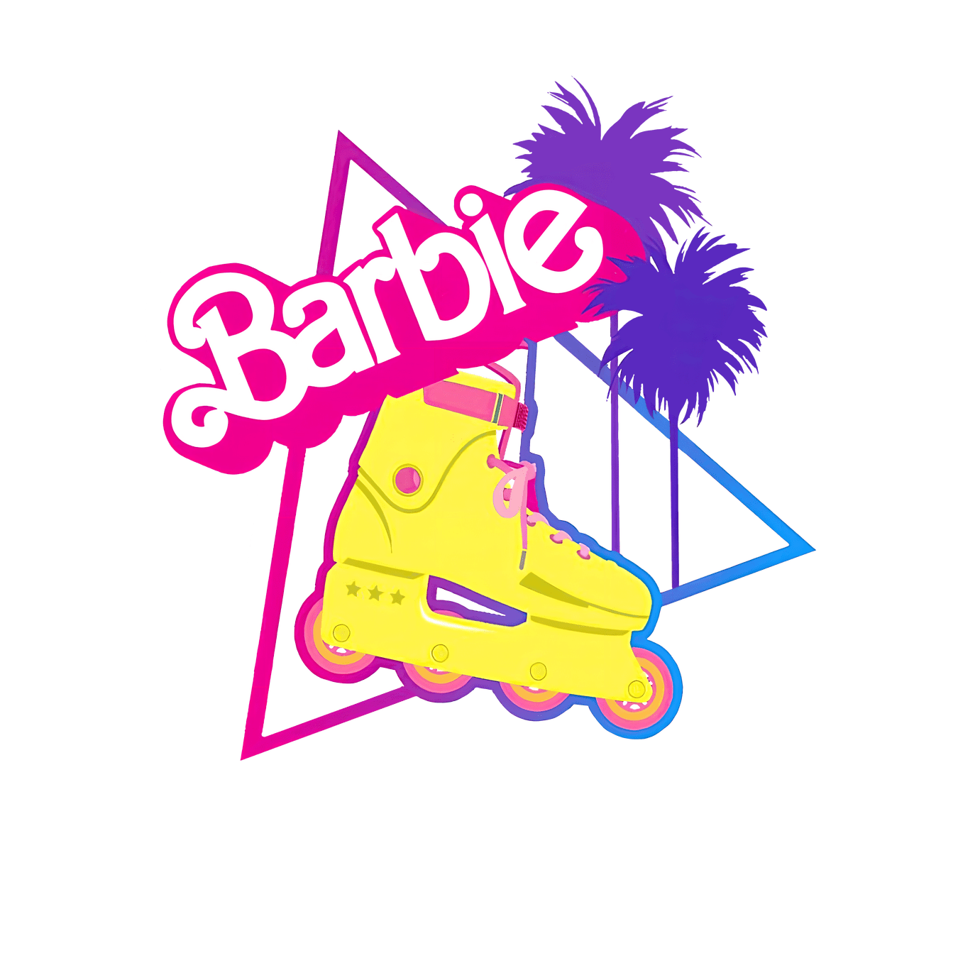 BRB20 Barbie Roller Balde Full Color DTF Transfer – Pro DTF Transfers
